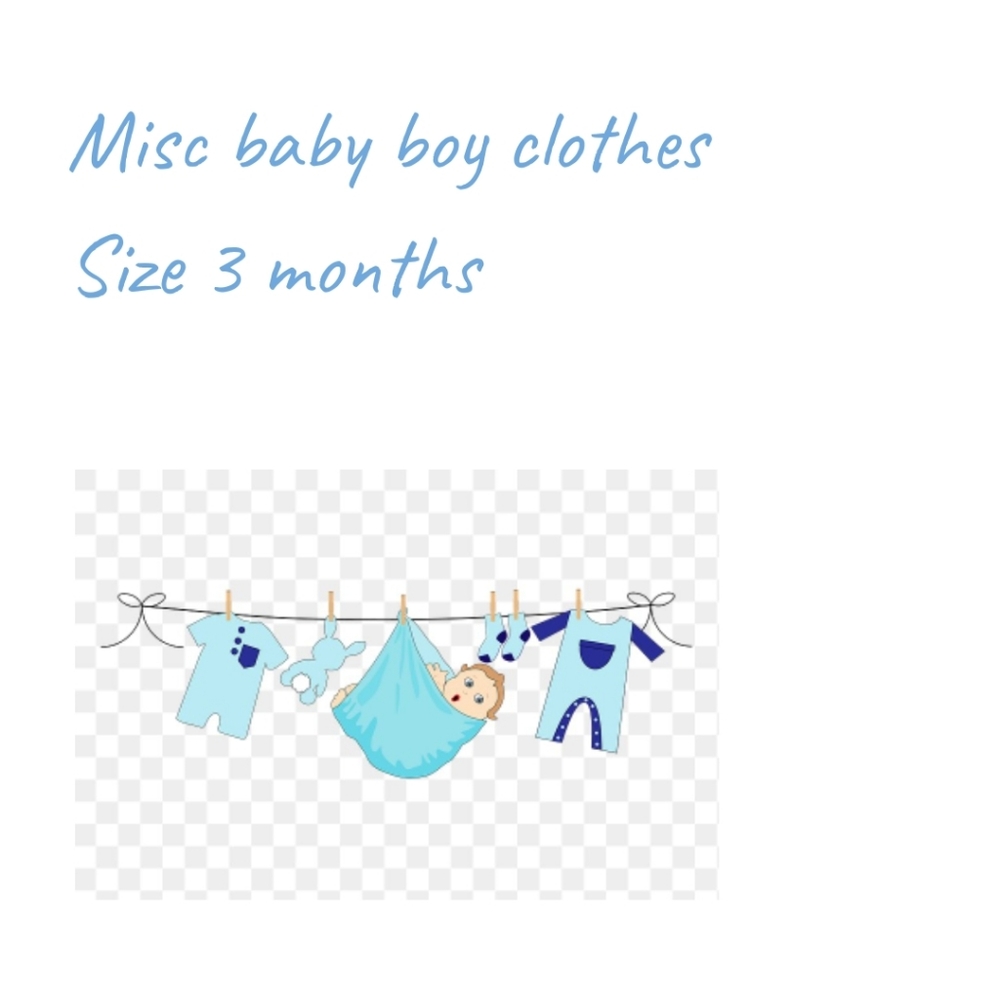 Mystery box of baby boy clothes
